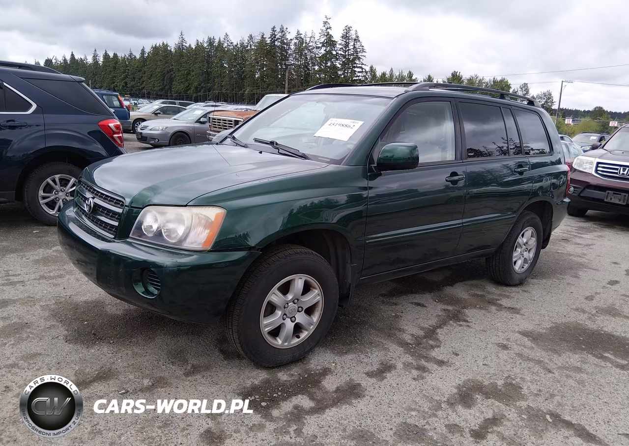 2003 Toyota Highlander VIN:JTEHD21A630023891 - 2