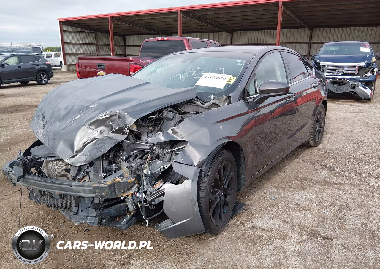 2019 Ford Fusion Se VIN:3FA6P0HD5KR198984 - 2