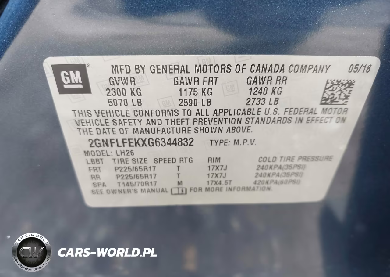 2016 Chevrolet Equinox Lt VIN:2GNFLFEKXG6344832 - 9