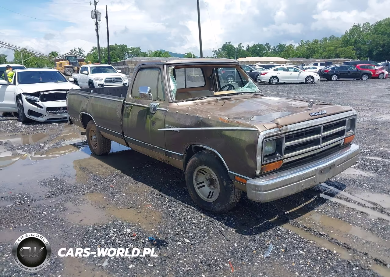 1989 Dodge D-Series D150 – zdjęcie 1 z 16