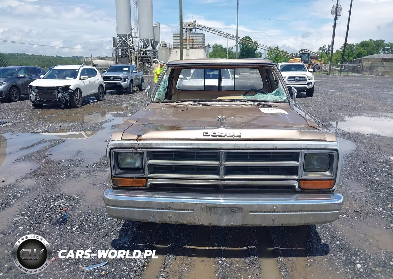 1989 Dodge D-Series D150 VIN:1B7FE16Y2KS070296 - 12
