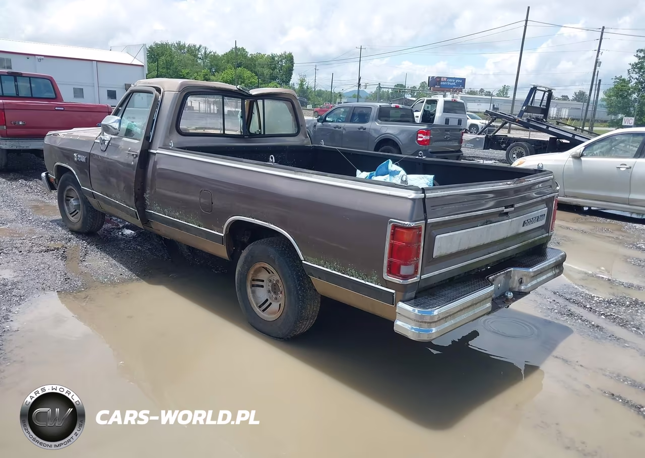 1989 Dodge D-Series D150 VIN:1B7FE16Y2KS070296 - 3