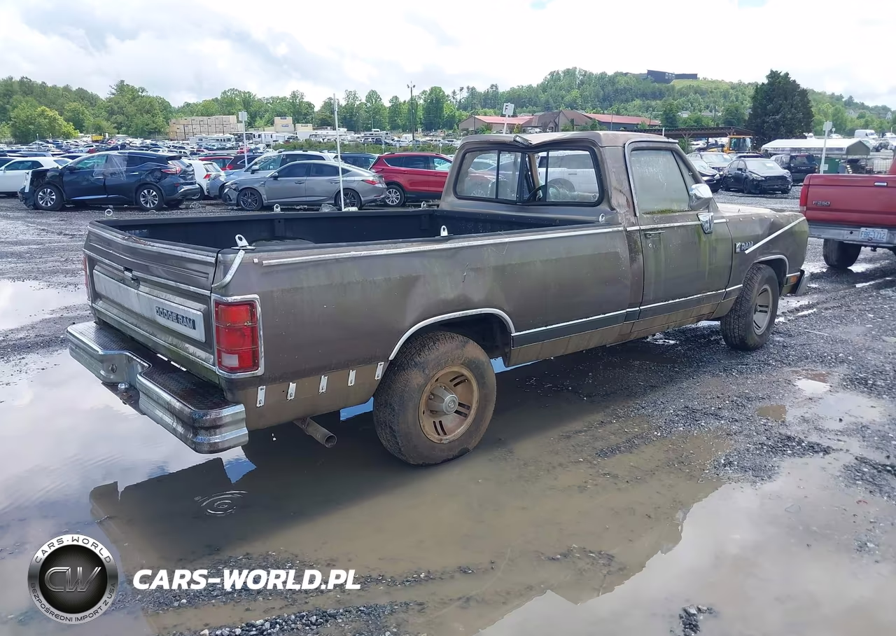 1989 Dodge D-Series D150 VIN:1B7FE16Y2KS070296 - 4