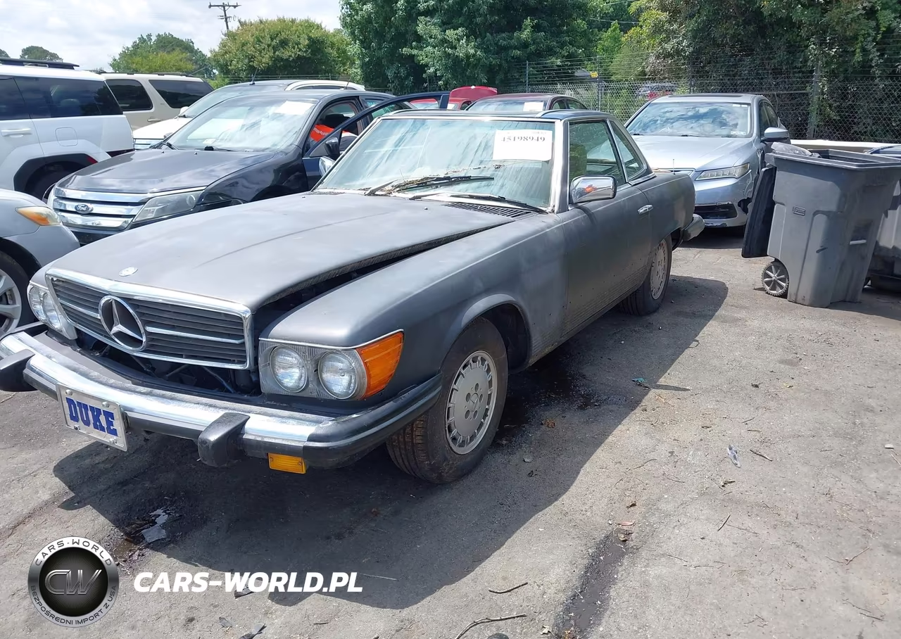 1984 Mercedes-Benz 380 Sl VIN:WDBBA45A0EA001115 - 2