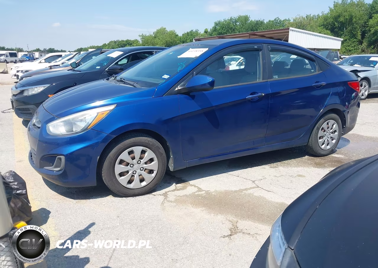 2015 Hyundai Accent Gls VIN:KMHCT4AE7FU816996 - 2