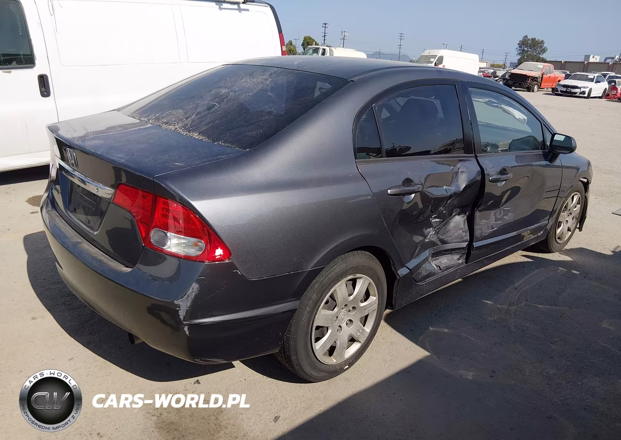 2011 Honda Civic Lx VIN:2HGFA1F55BH308345 - 4