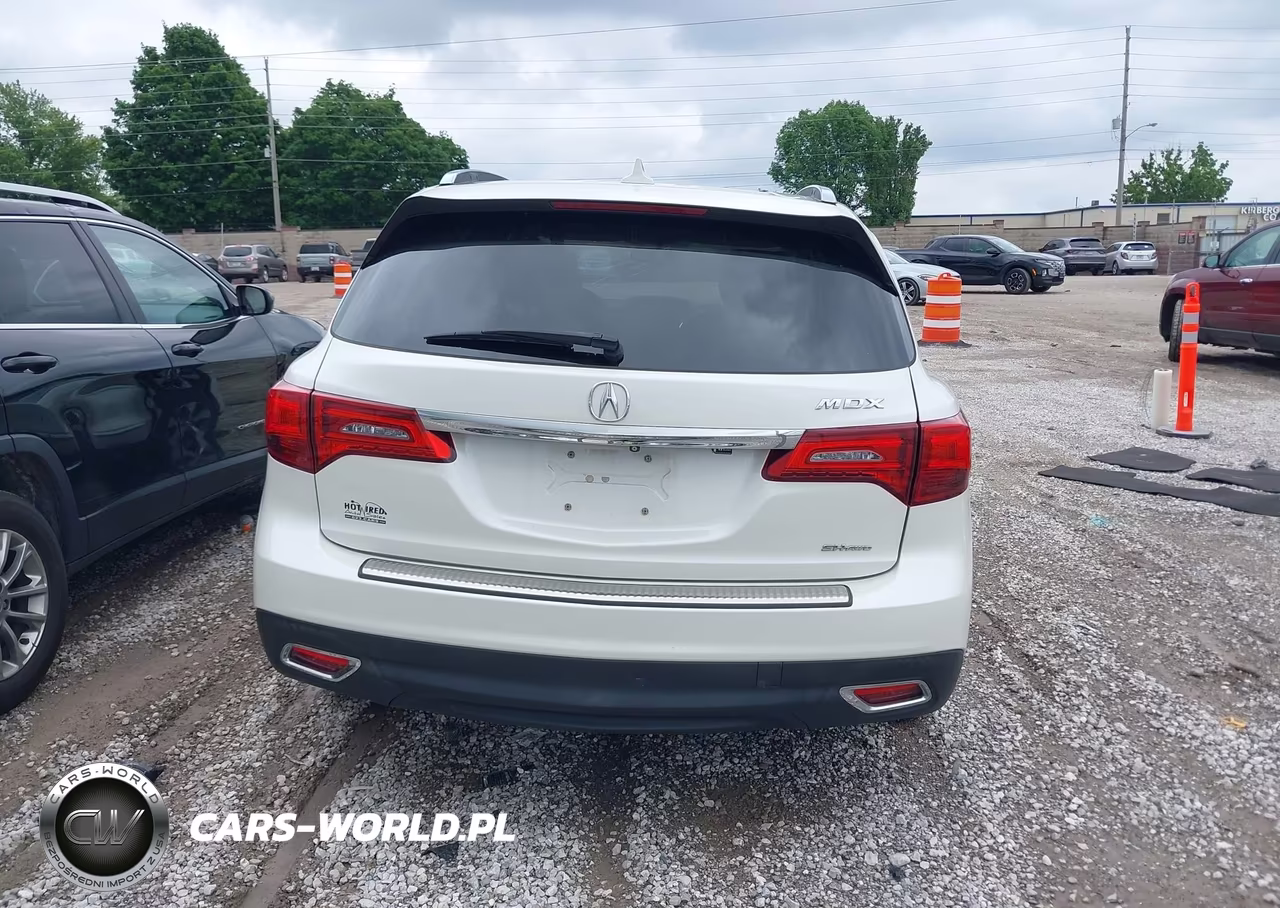 2014 Acura Mdx VIN:5FRYD4H21EB023556 - 16
