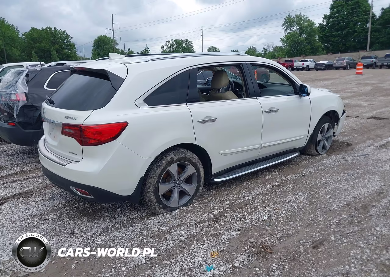 2014 Acura Mdx VIN:5FRYD4H21EB023556 - 4