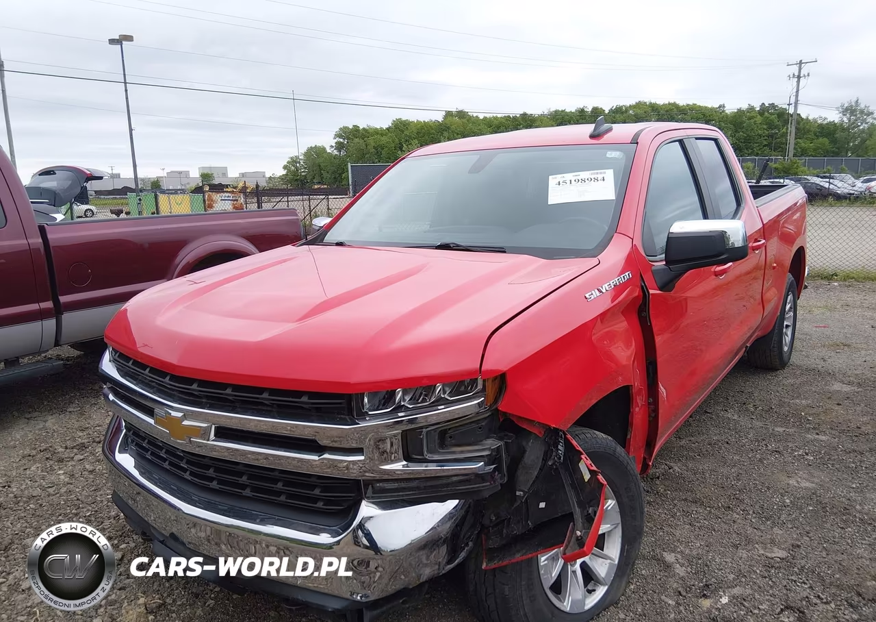 2019 Chevrolet Silverado 1500 Lt VIN:1GCRYDED4KZ237222 - 2