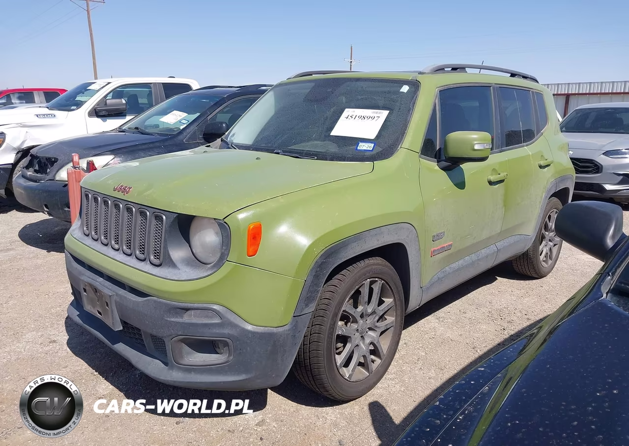 2016 Jeep Renegade 75Th Anniversary VIN:ZACCJABT6GPC63296 - 2