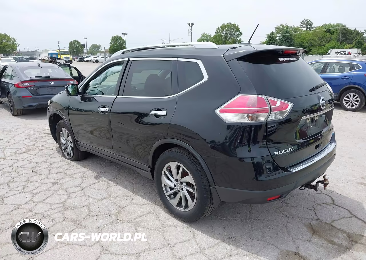 2014 Nissan Rogue Sl VIN:5N1AT2MV6EC872892 - 3