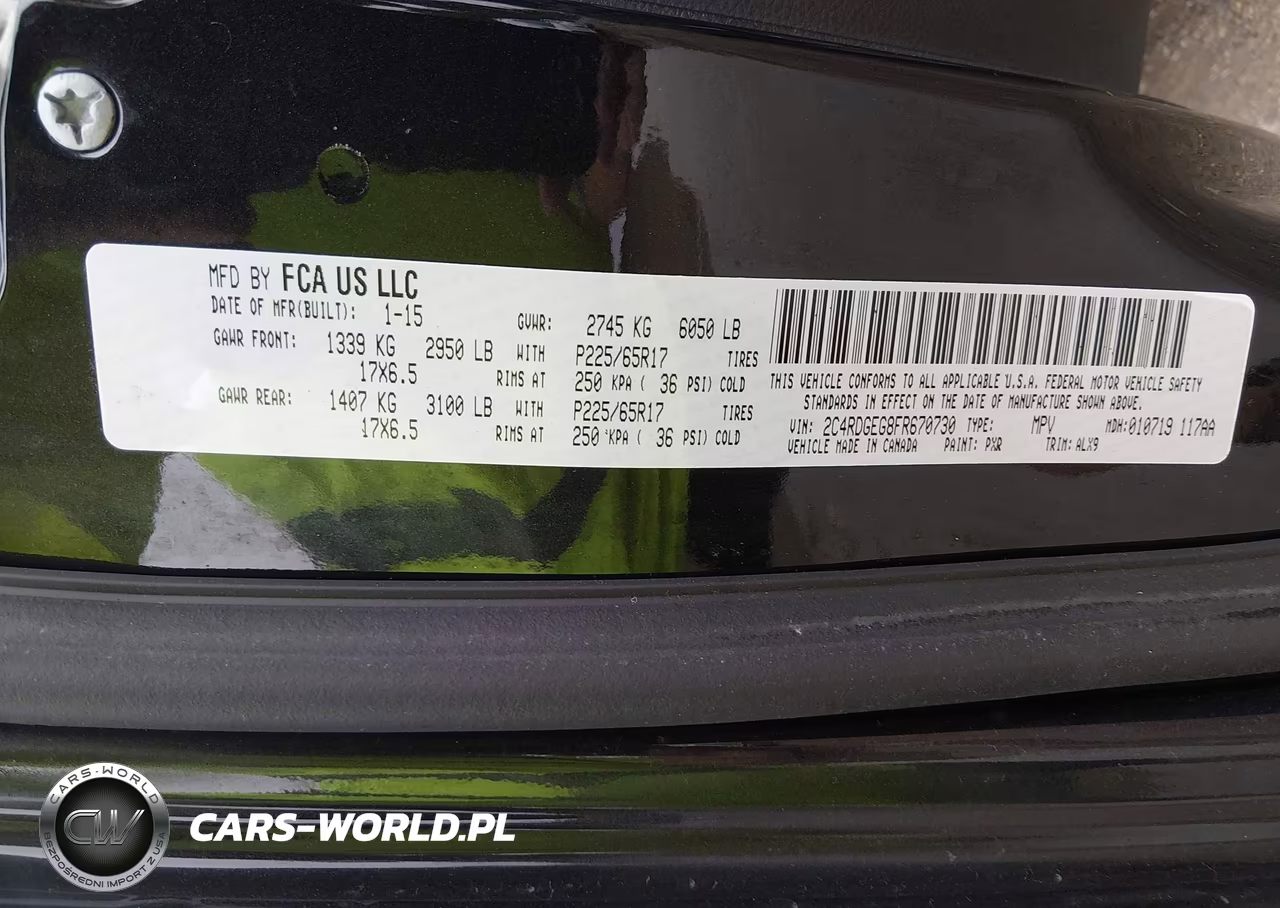 2015 Dodge Grand Caravan R-T VIN:2C4RDGEG8FR670730 - 9