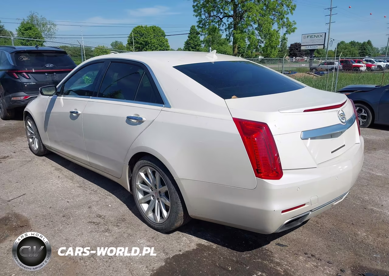 2014 Cadillac Cts Luxury VIN:1G6AR5S39E0124440 - 3