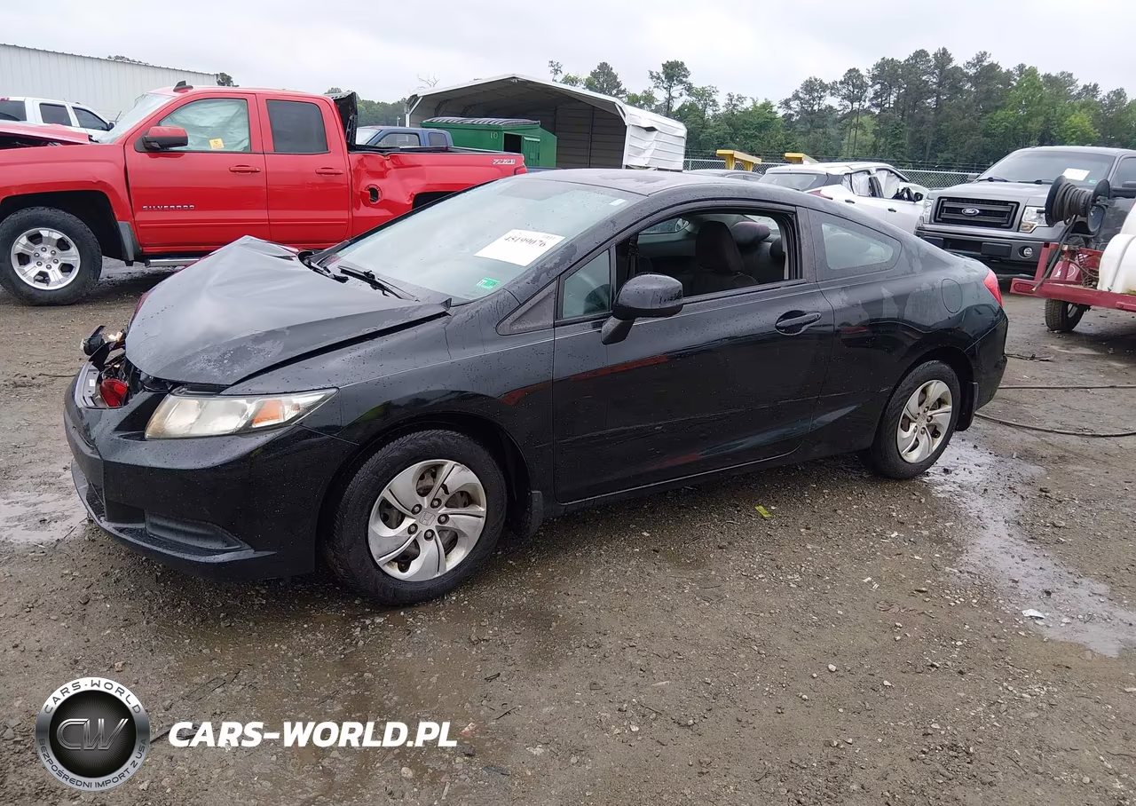 2013 Honda Civic Lx VIN:2HGFG3B5XDH506843 - 2