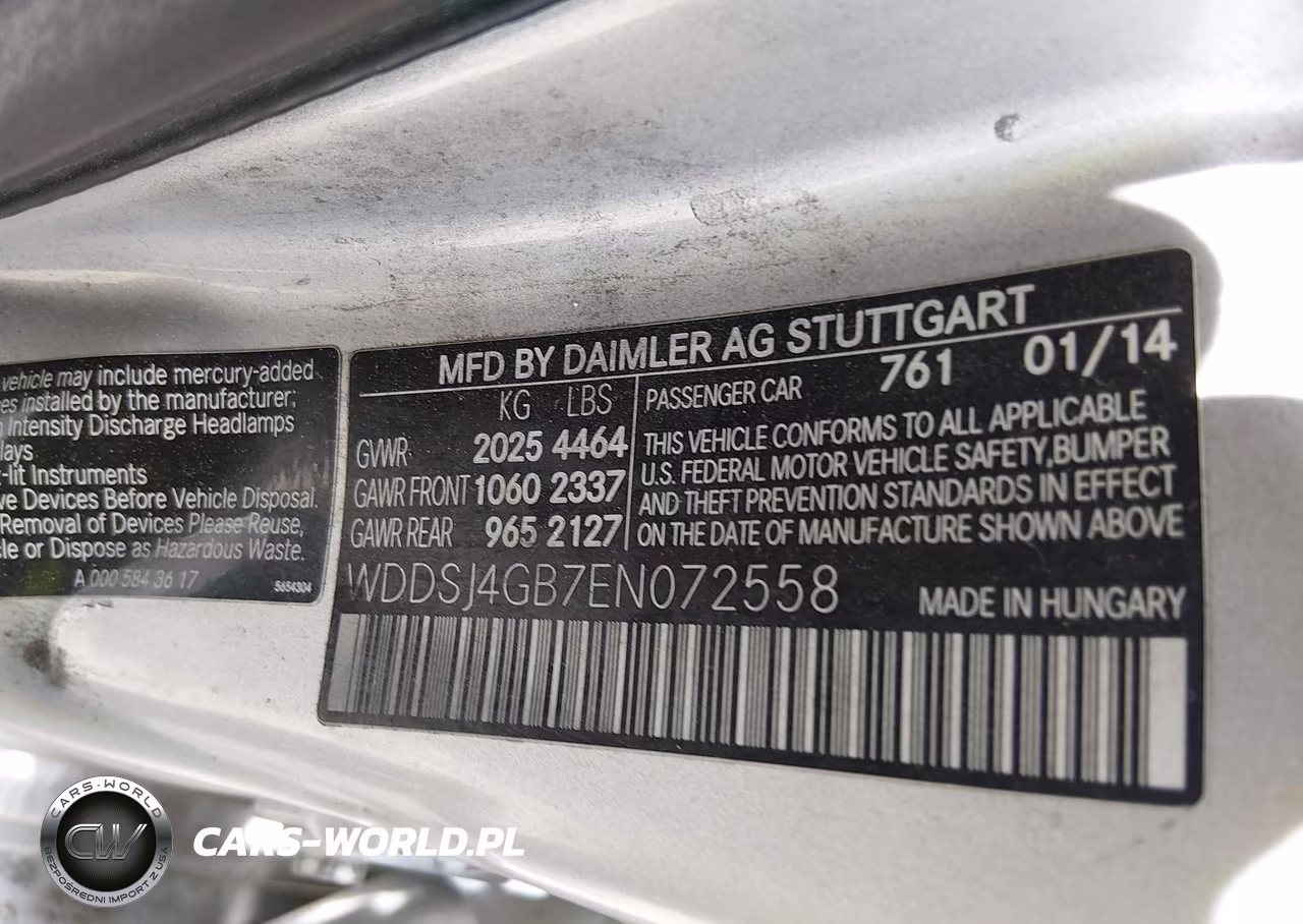 2014 Mercedes-Benz Cla 250 4Matic VIN:WDDSJ4GB7EN072558 - 9