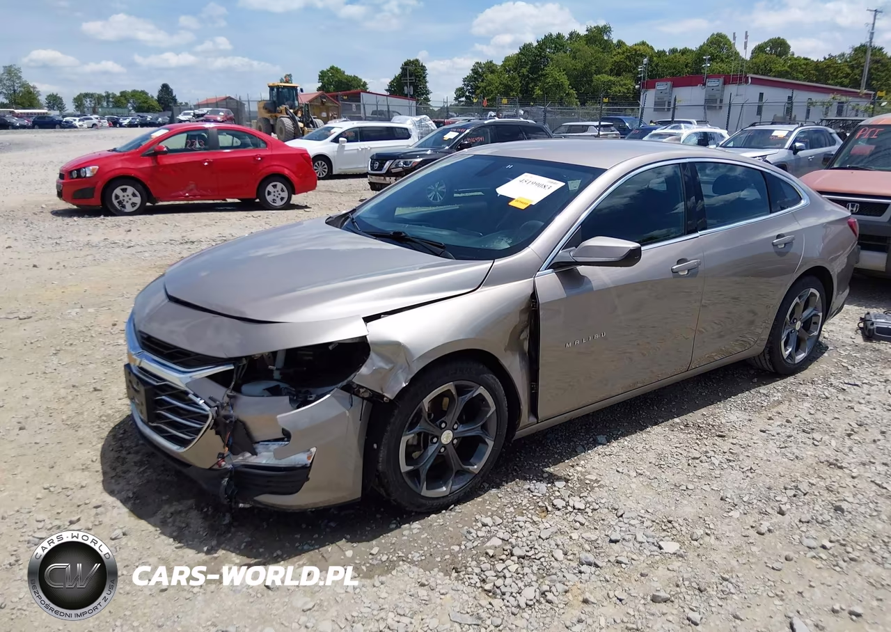 2022 Chevrolet Malibu Fwd Lt VIN:1G1ZD5ST7NF129544 - 2