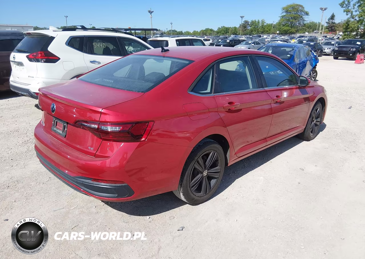 2024 Volkswagen Jetta 1.5T Se VIN:3VWEM7BU1RM098630 - 4