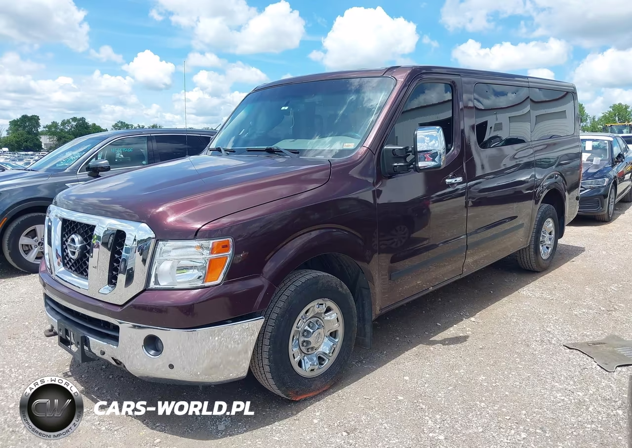 2013 Nissan Nv Passenger Nv3500 Hd Sl V8 VIN:5BZAF0AA8DN201289 - 2