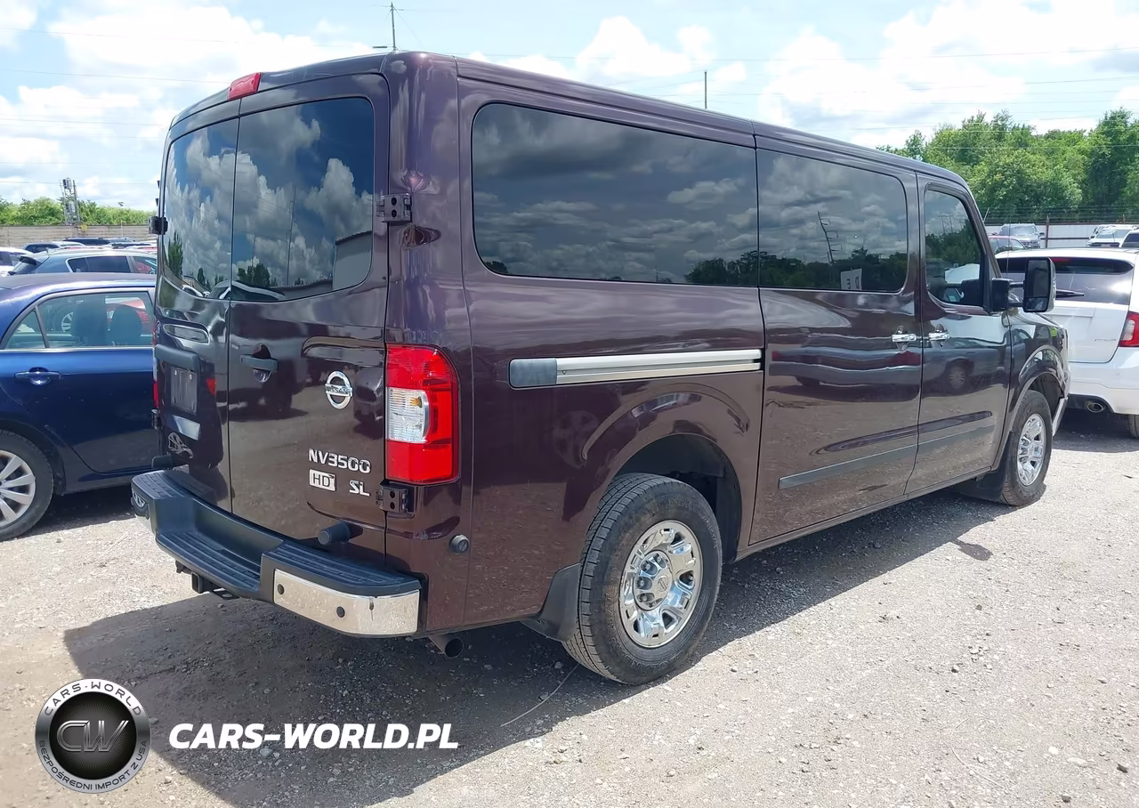 2013 Nissan Nv Passenger Nv3500 Hd Sl V8 VIN:5BZAF0AA8DN201289 - 4