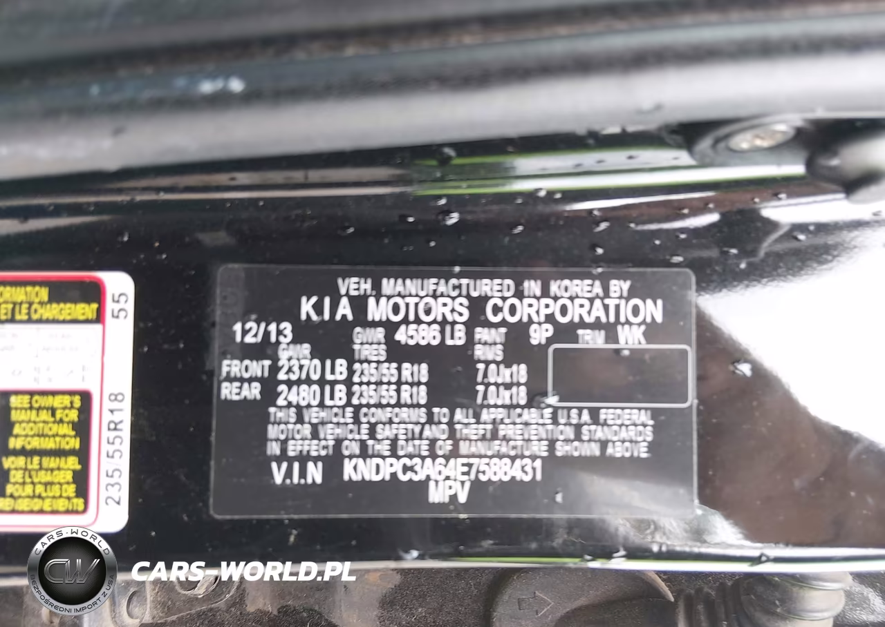 2014 Kia Sportage Sx VIN:KNDPC3A64E7588431 - 9