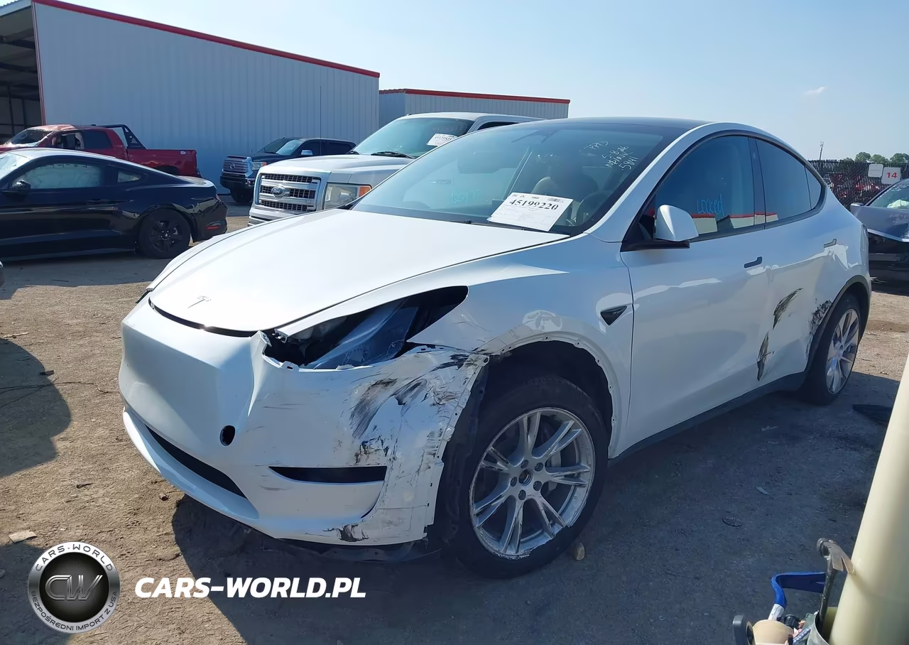 2023 Tesla Model Y Awd-Long Range Dual Motor All-Wheel Drive VIN:7SAYGDEE8PA045841 - 2