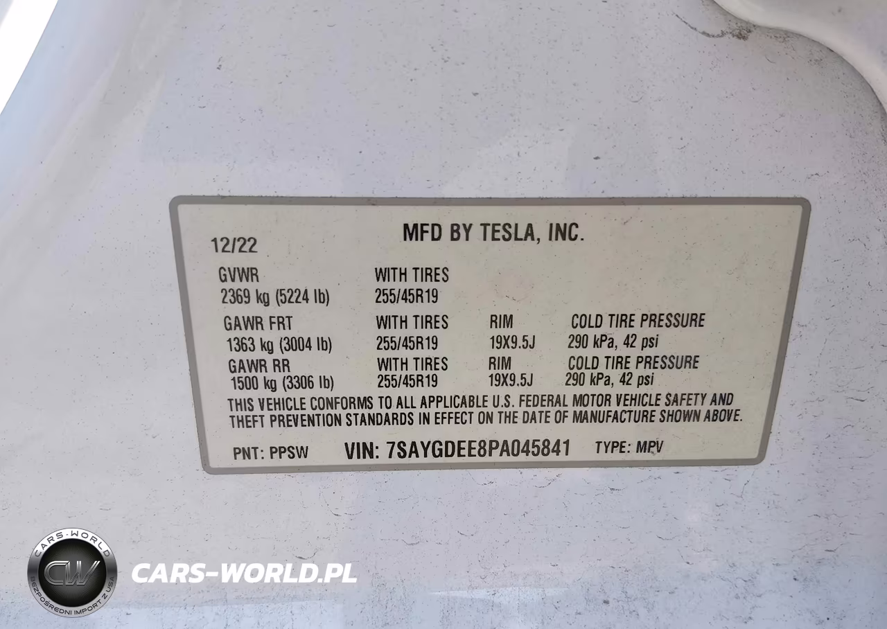 2023 Tesla Model Y Awd-Long Range Dual Motor All-Wheel Drive VIN:7SAYGDEE8PA045841 - 9