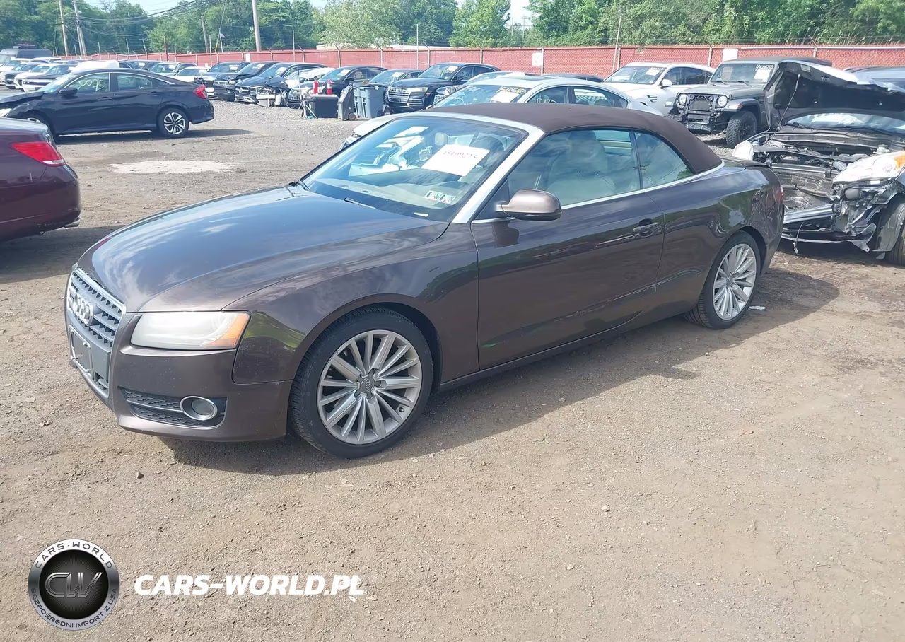 2012 Audi A5 2.0T Premium VIN:WAULFAFH0CN001653 - 2