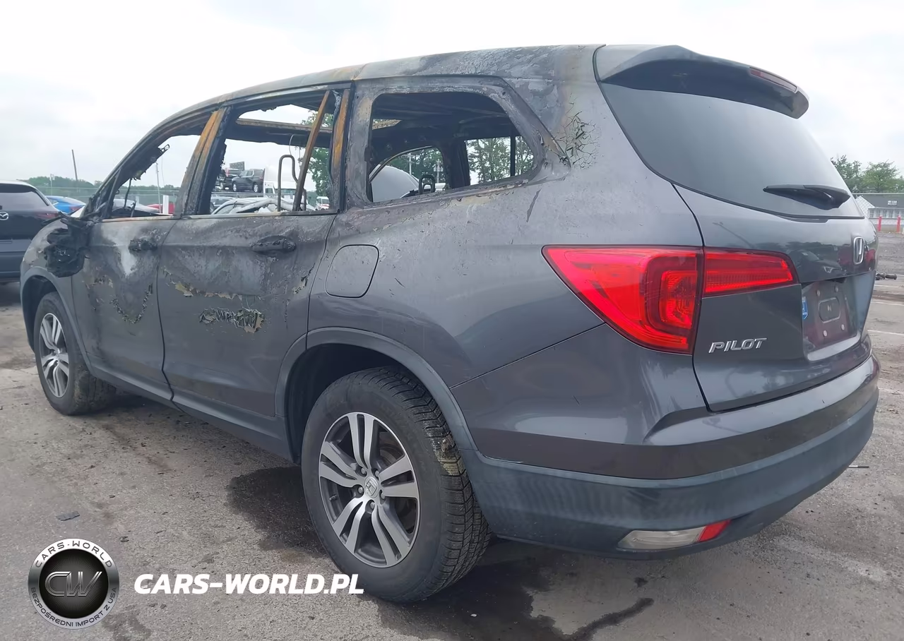 2018 Honda Pilot Ex-L VIN:5FNYF6H56JB011186 - 3