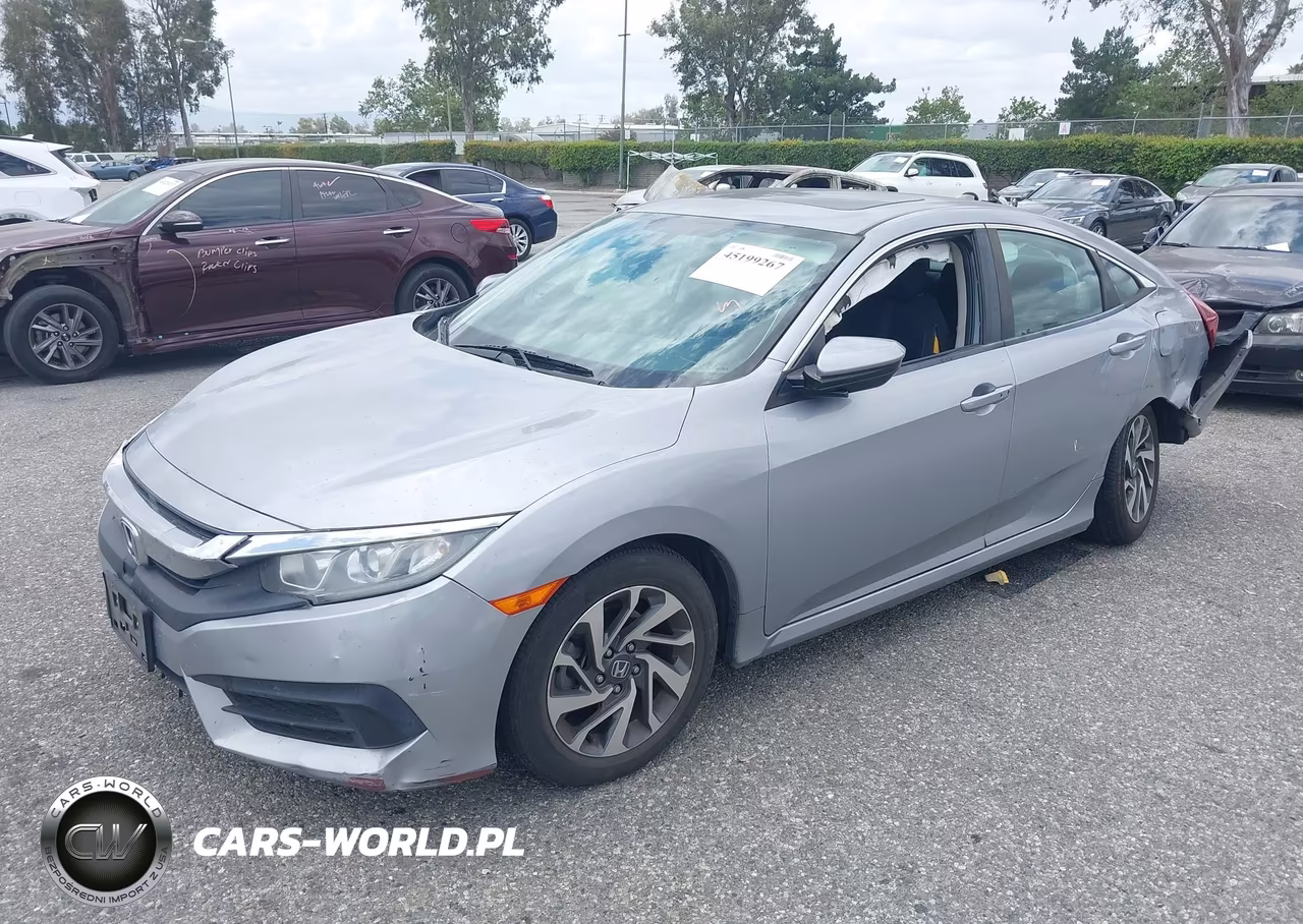 2018 Honda Civic Ex VIN:2HGFC2F79JH504921 - 2