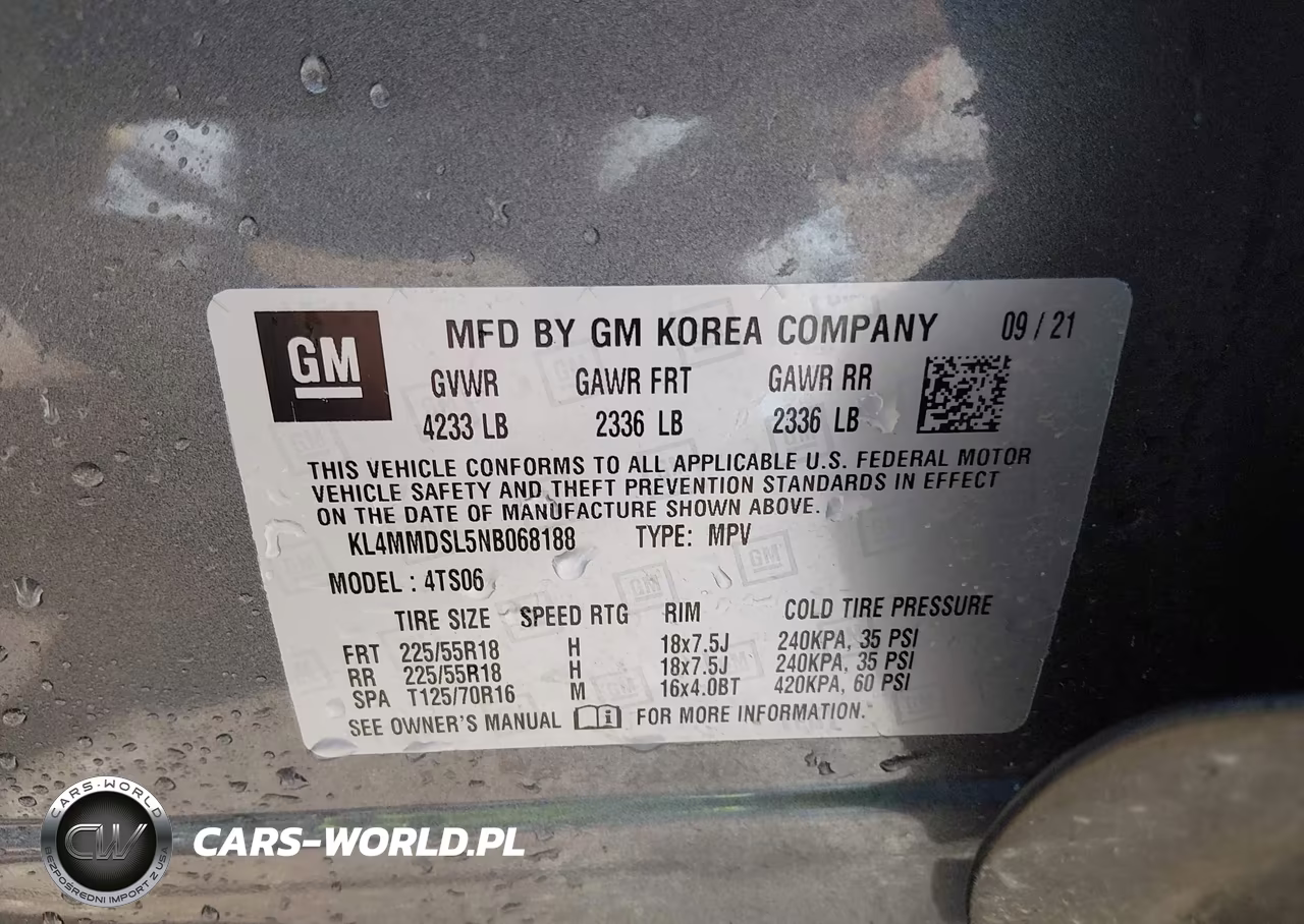 2022 Buick Encore Gx Fwd Select VIN:KL4MMDSL5NB068188 - 9