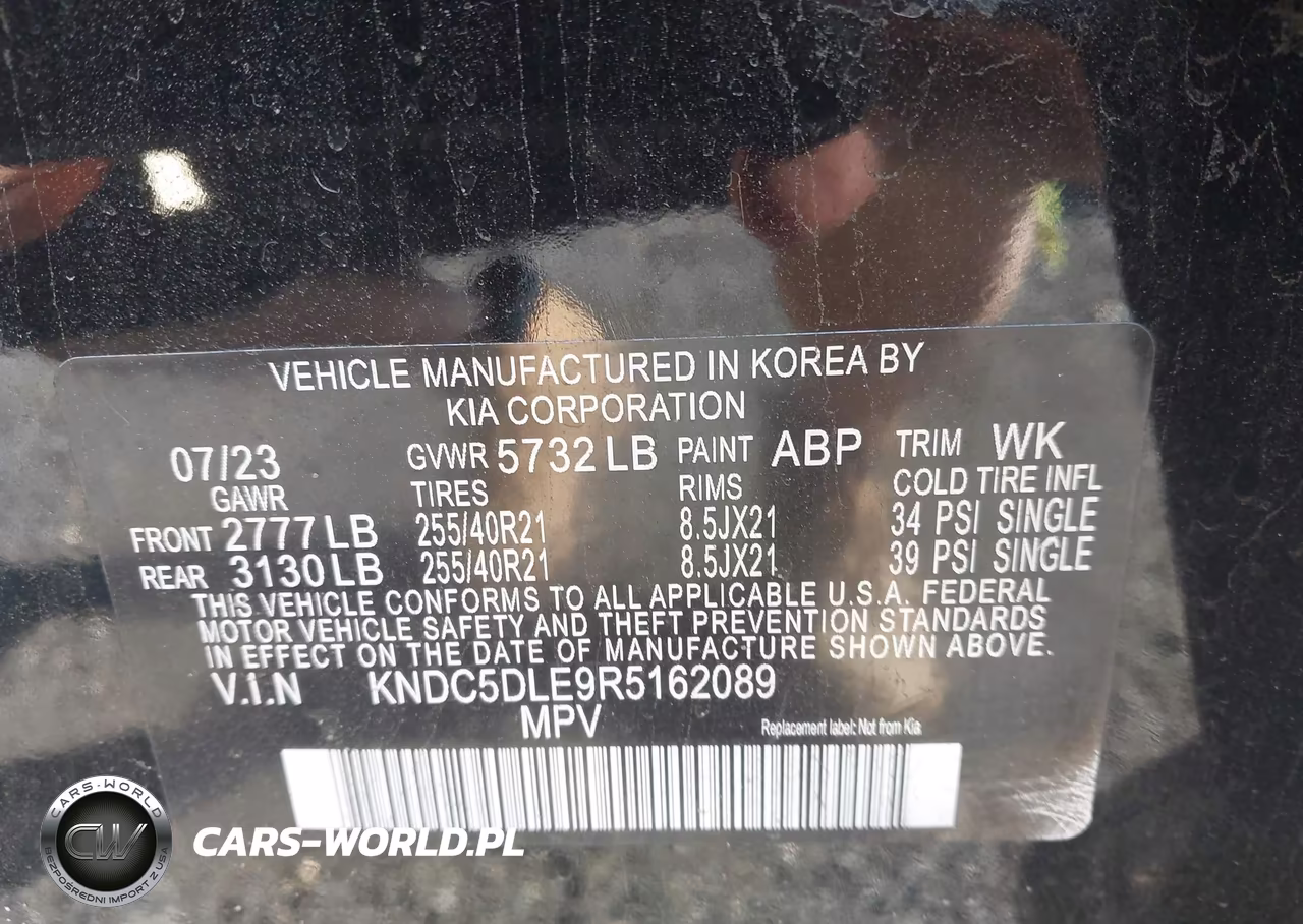 2024 Kia Ev6 Gt VIN:KNDC5DLE9R5162089 - 9