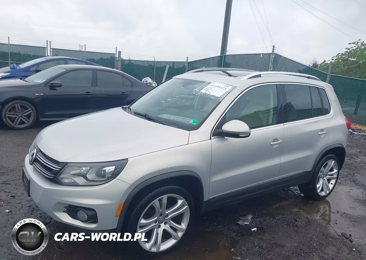 2013 Volkswagen Tiguan Sel VIN:WVGBV3AX5DW075606 - 2