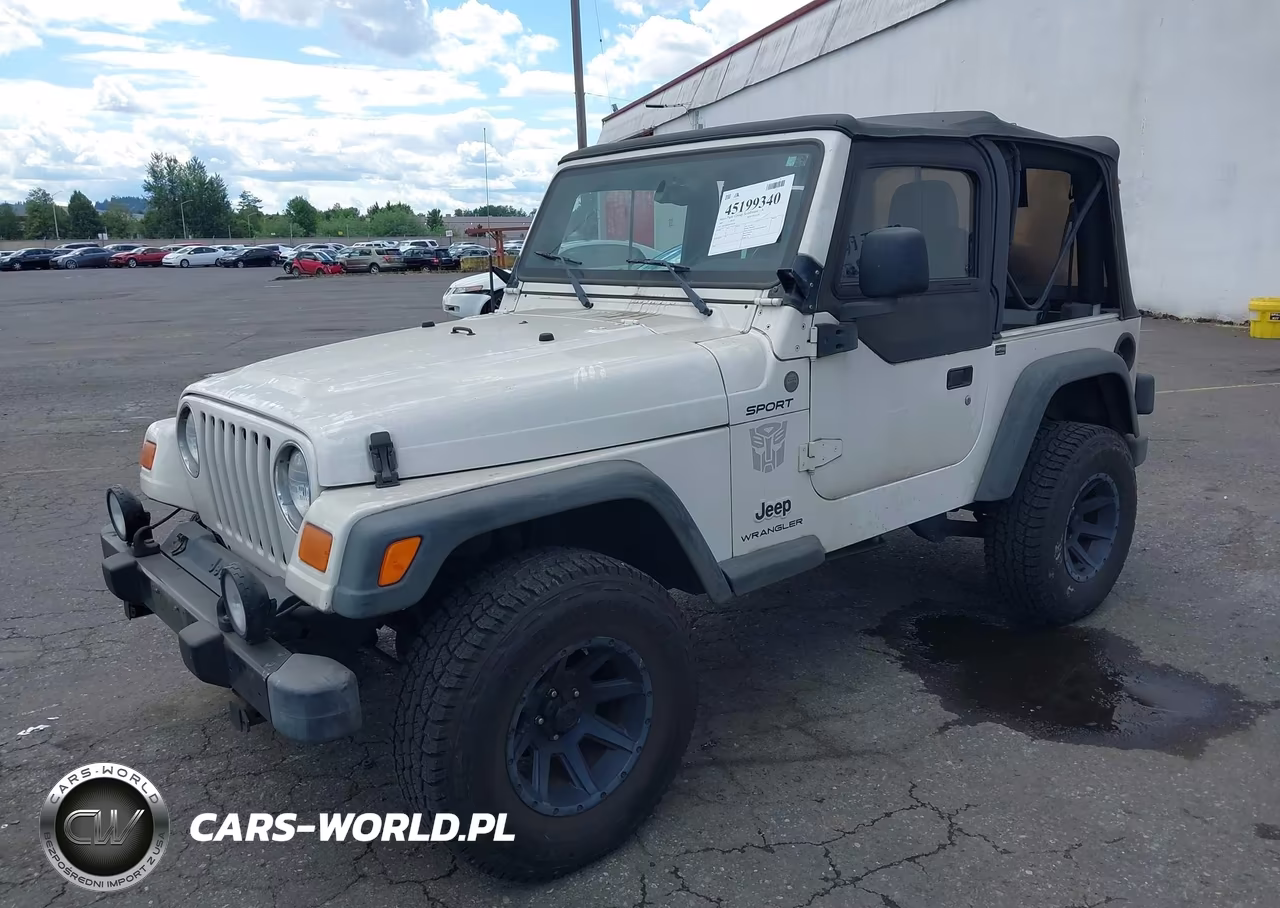 2004 Jeep Wrangler Sport VIN:1J4FA49S04P744336 - 2