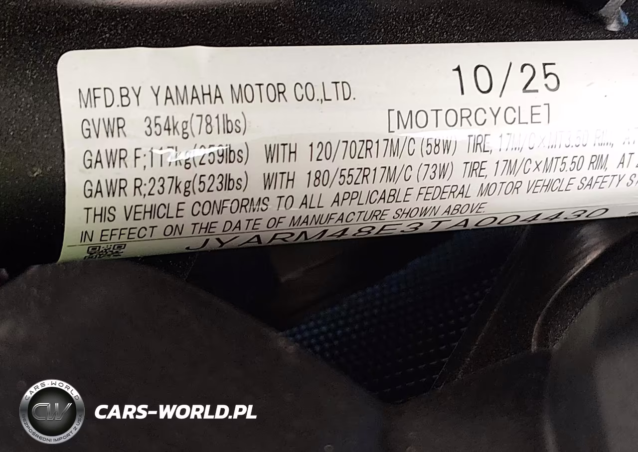 2026 Yamaha Mtn690 VIN:JYARM48E3TA004430 - 10