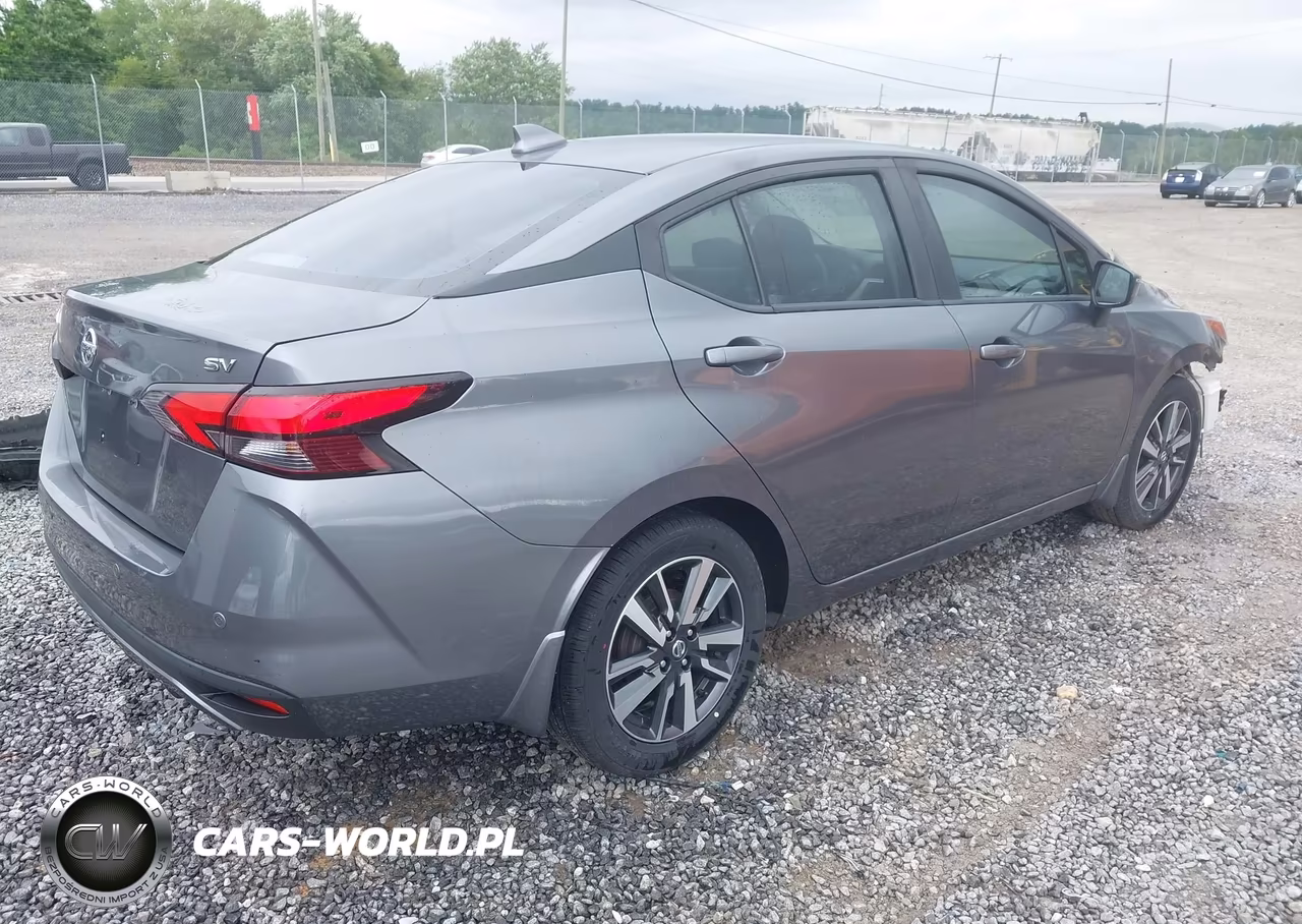 2021 Nissan Versa Sv Xtronic Cvt VIN:3N1CN8EV5ML848954 - 4