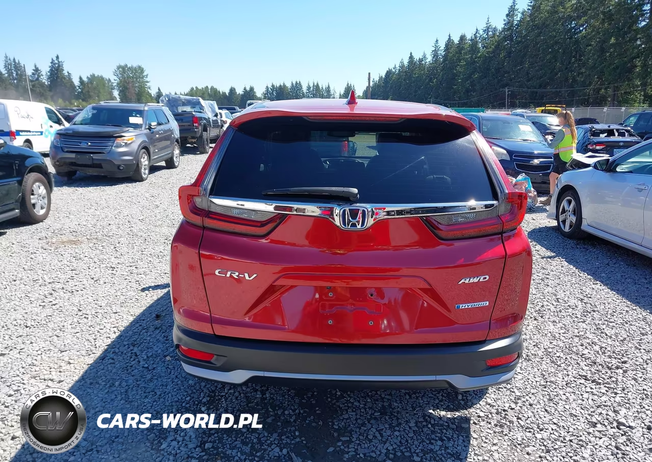 2022 Honda Cr-V Hybrid Ex-L VIN:5J6RT6H83NL001932 - 17
