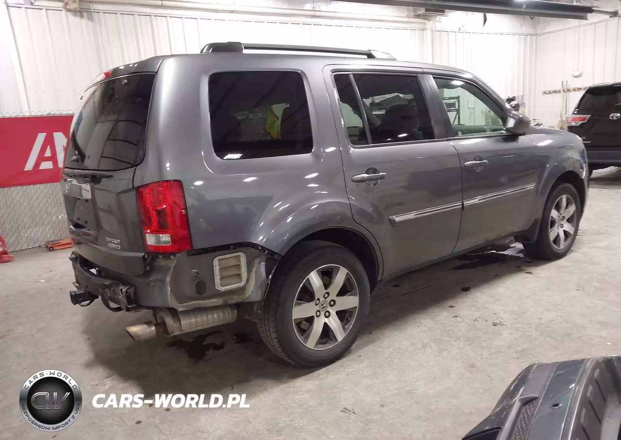 2013 Honda Pilot Touring VIN:5FNYF4H94DB036471 - 4