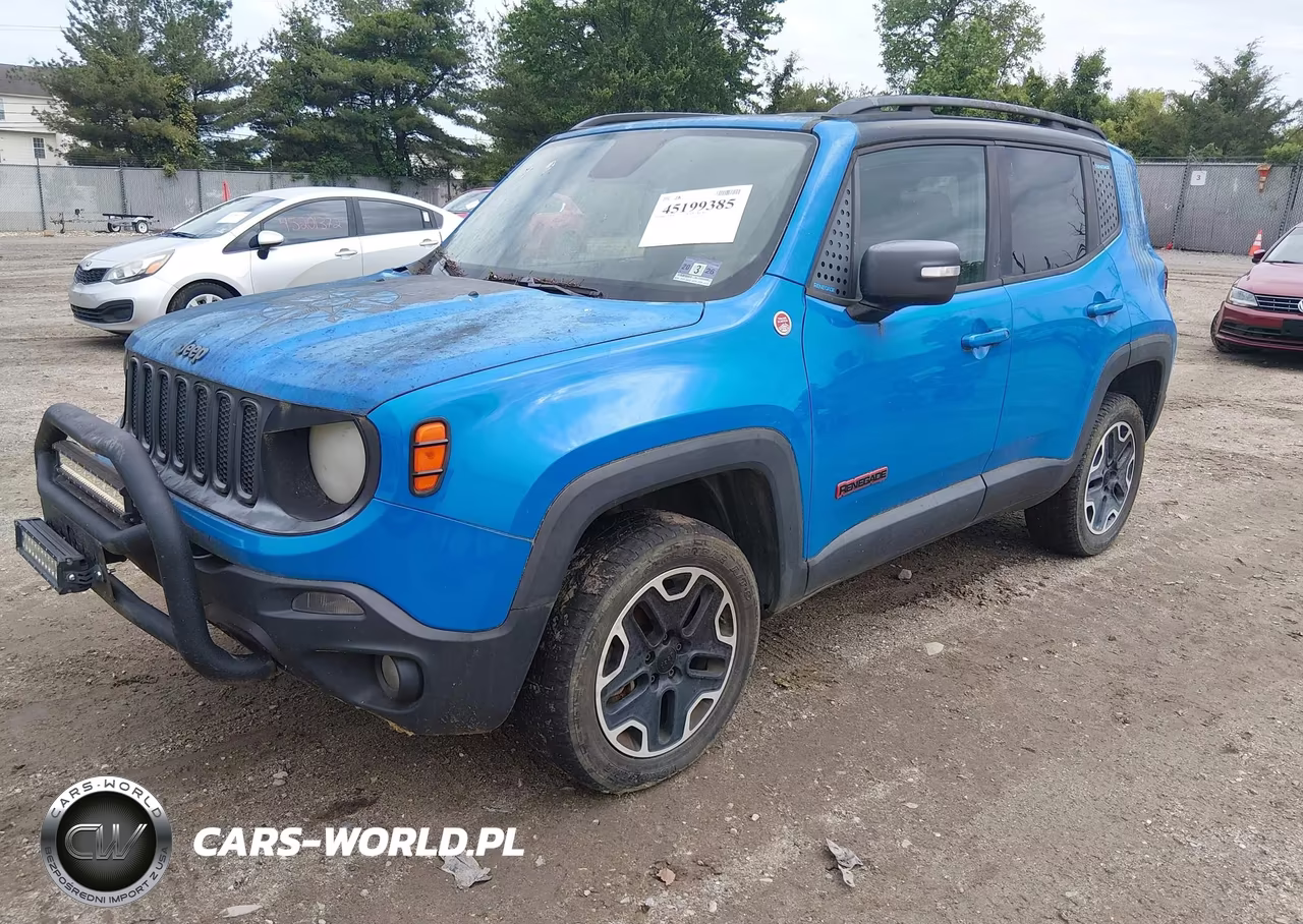 2015 Jeep Renegade Trailhawk VIN:ZACCJBCT9FPB50705 - 2