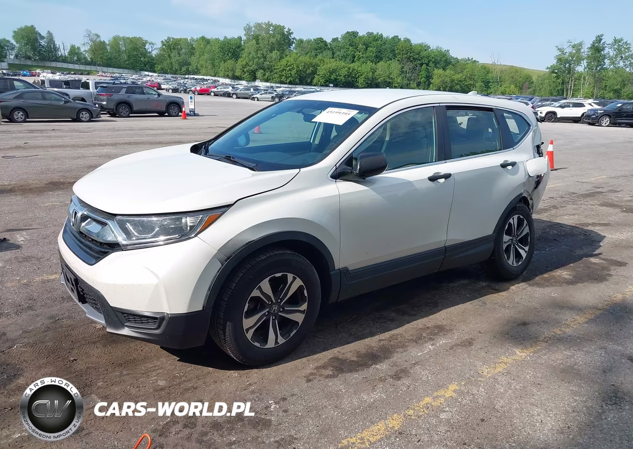 2018 Honda Cr-V Lx VIN:5J6RW6H31JL003815 - 2