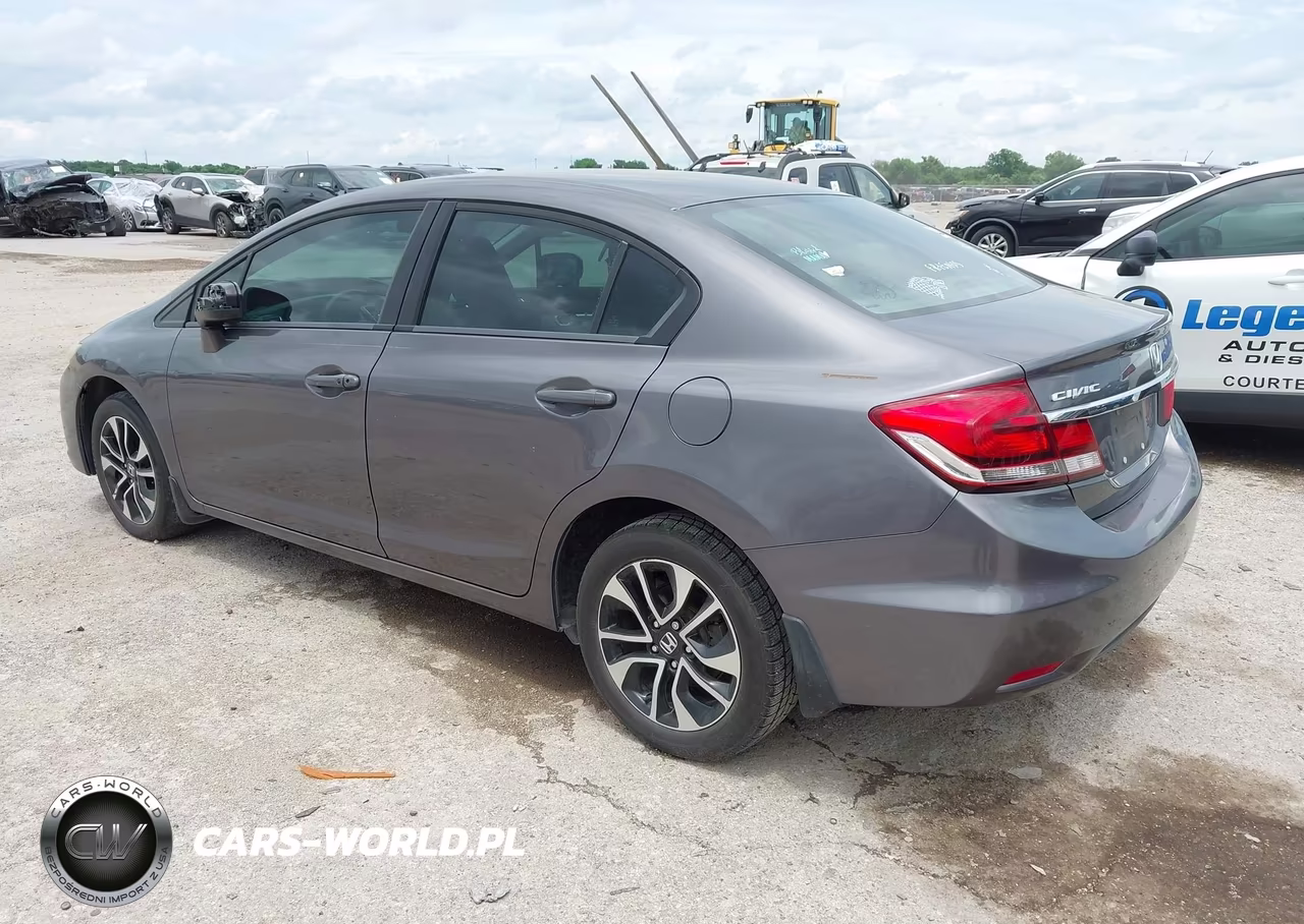 2015 Honda Civic Ex VIN:19XFB2F88FE037584 - 3