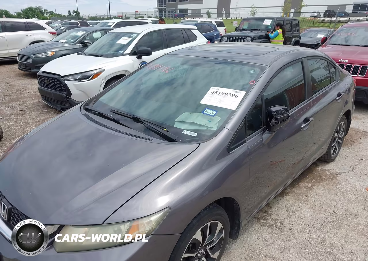 2015 Honda Civic Ex VIN:19XFB2F88FE037584 - 6