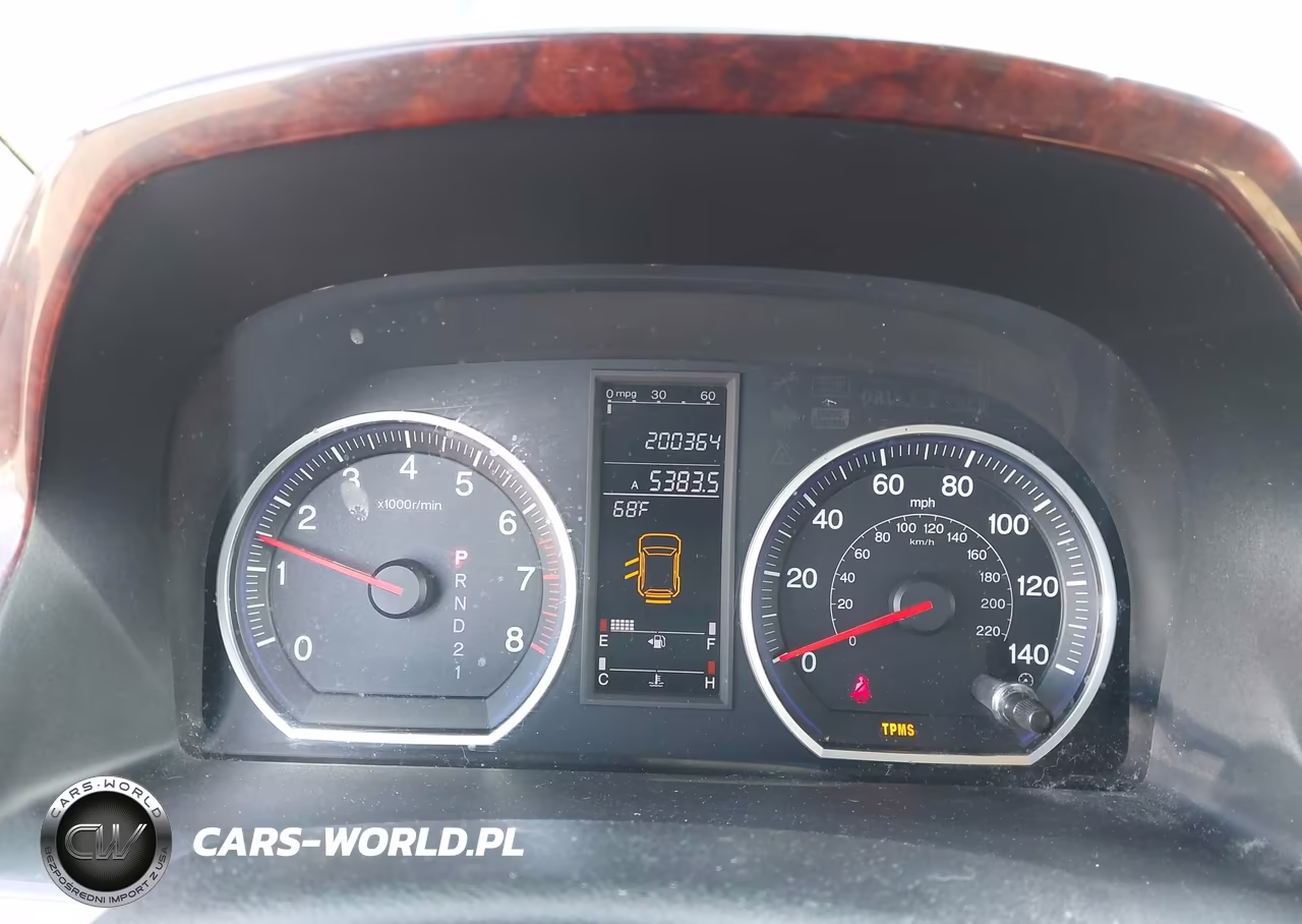 2007 Honda Cr-V Ex-L VIN:5J6RE48777L009024 - 7