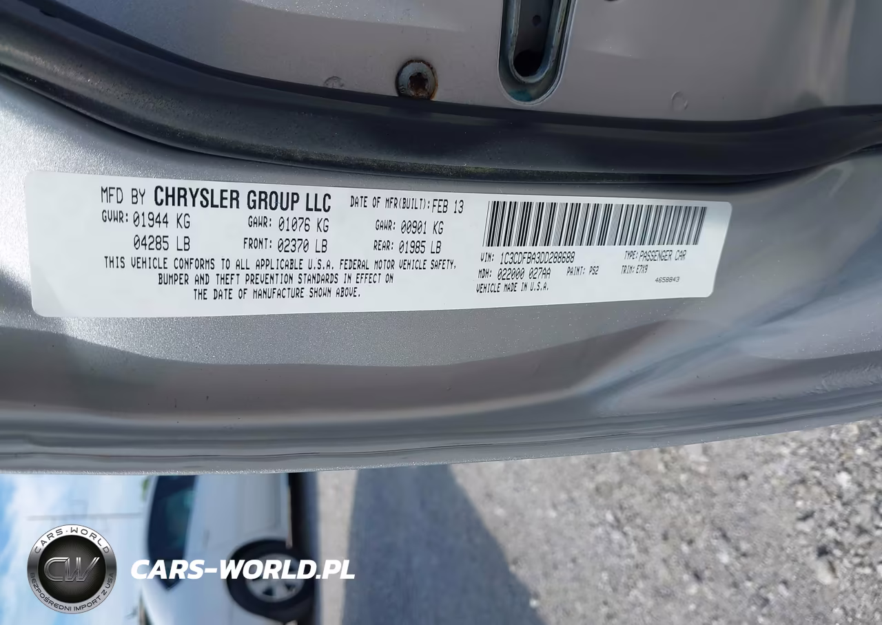 2013 Dodge Dart Sxt VIN:1C3CDFBA3DD288688 - 9