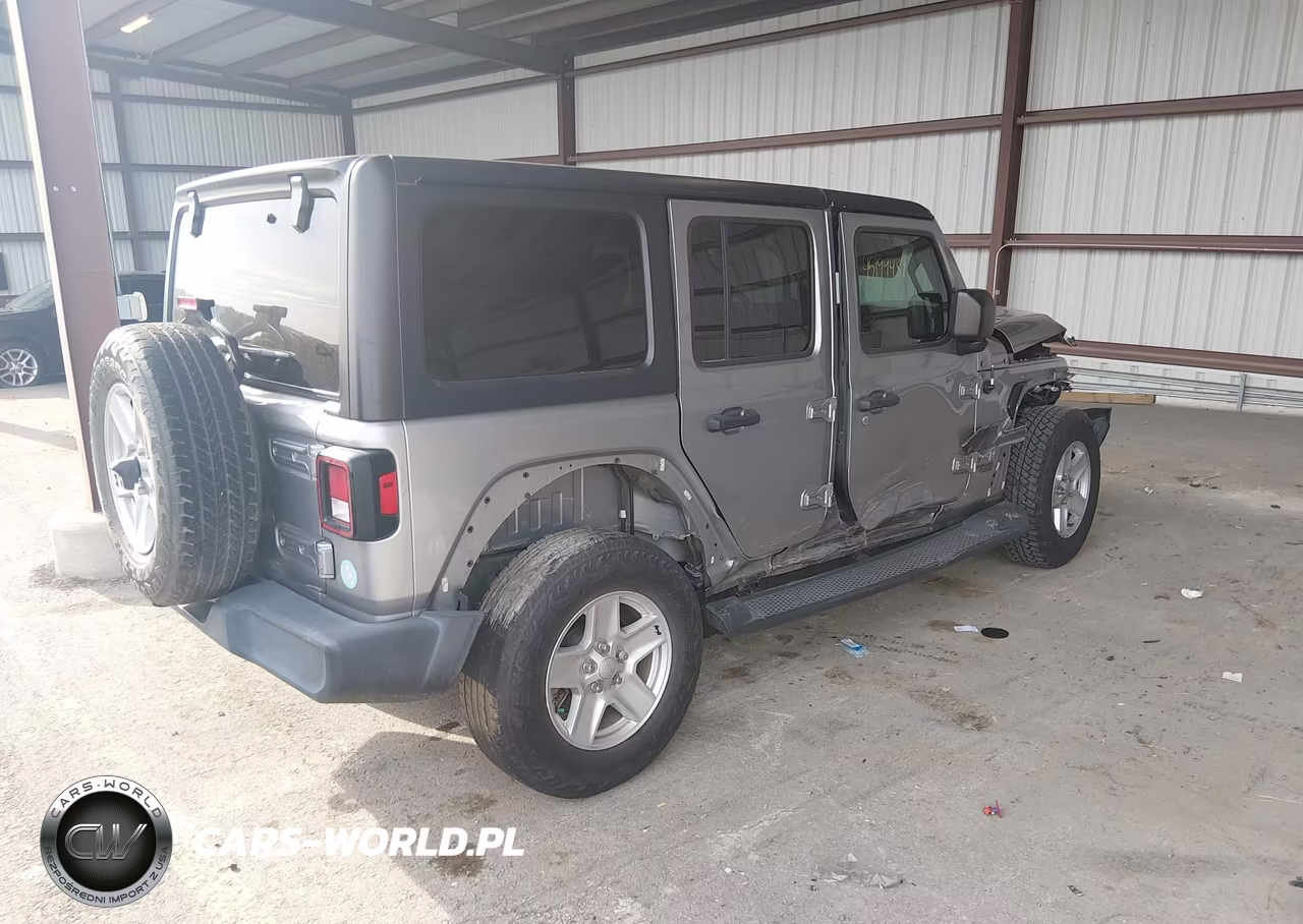 2018 Jeep Wrangler Unlimited Sport S 4X4 VIN:1C4HJXDG2JW318300 - 4