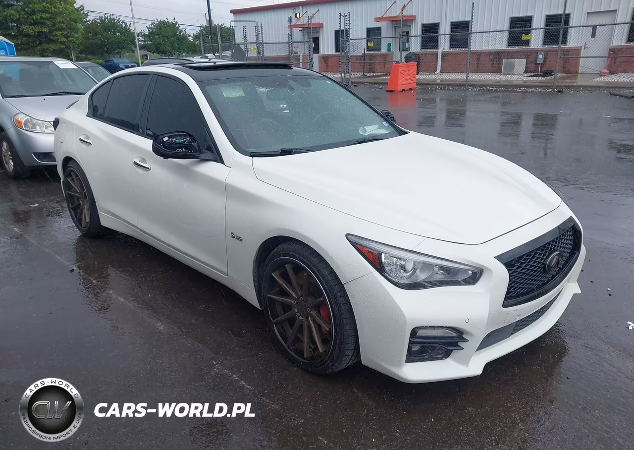 2017 Infiniti Q50 3.0T Red Sport 400 VIN:JN1FV7AR8HM870569 - 12
