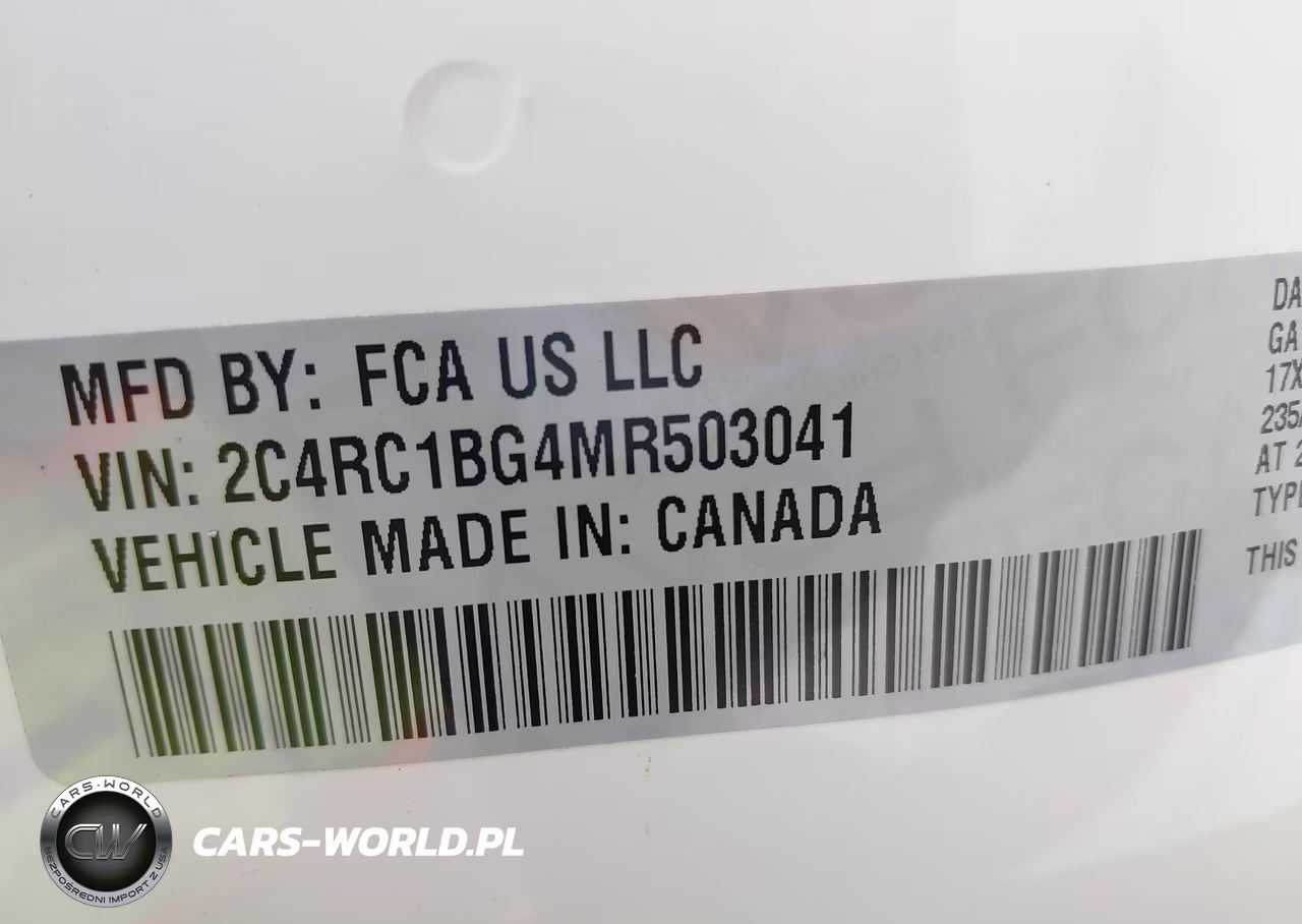 2021 Chrysler Pacifica Touring L VIN:2C4RC1BG4MR503041 - 9