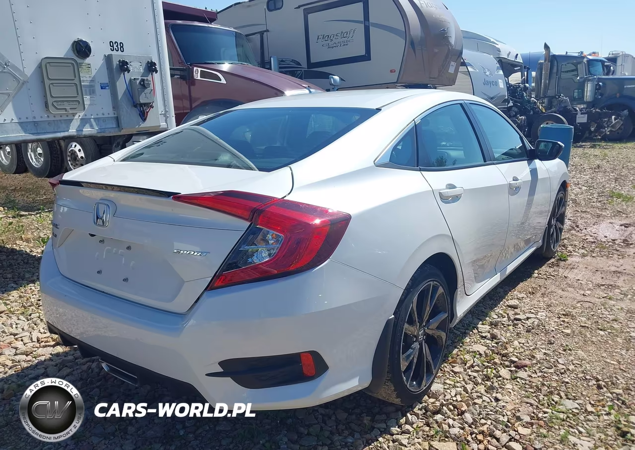 2021 Honda Civic Sport VIN:19XFC2F82ME202801 - 4