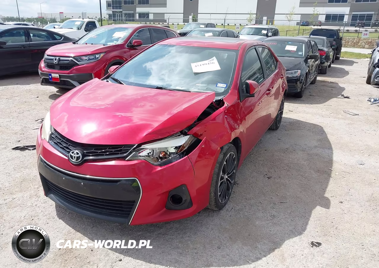 2015 Toyota Corolla S Plus VIN:2T1BURHE0FC359929 - 2