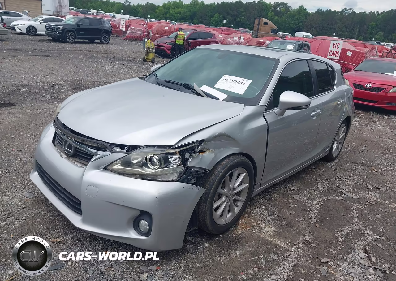 2011 Lexus Ct 200H Premium VIN:JTHKD5BH9B2015132 - 2