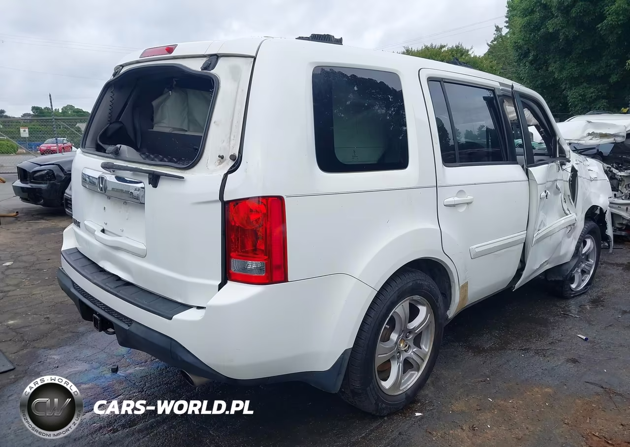 2013 Honda Pilot Ex-L VIN:5FNYF3H72DB002232 - 4